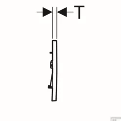 Bedieningsplaat Geberit Sigma 30-Toets Spoeling Zwart -Zalig Baden Verkoopwinkel 115883dw1 bedieningsplaat geberit sigma 30 toets spoeling mat zwart 2