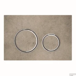 Bedieningsplaat Geberit Sigma 21 Voor 2-toets Spoeling Chroom / Betonlook