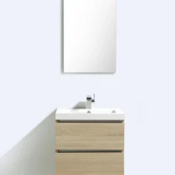 Badkamermeubelset Sanilux Trendline 60x47x50 Cm Light Wood