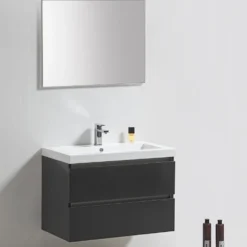 Badkamermeubelset Sanilux Trendline 60x47x50 Cm Light Wood -Zalig Baden Verkoopwinkel 18060hga 60 2 2 1 1