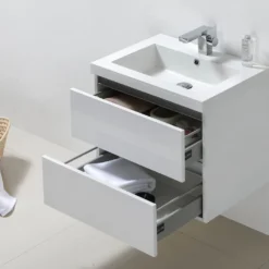 Badkamermeubelset Sanilux Trendline 80x47x50 Cm Light Wood -Zalig Baden Verkoopwinkel 18060hgw 2 60cm 3 1 1