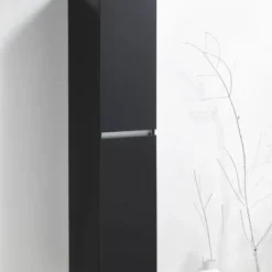 Hoge Kast Yurok 160 Cm X35x35cm Antraciet