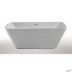 Ligbad Larx Wiesbaden Vrijstaand Vierkant Acryl Inclusief Waste 170x78 Cm Wit -Zalig Baden Verkoopwinkel 21.3660