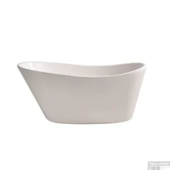 Ligbad Wiesbaden Trapeze Vrijstaand Acryl 150x72 Wit