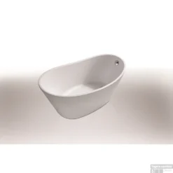 Ligbad Wiesbaden Trapeze Vrijstaand Acryl 170x77 Wit -Zalig Baden Verkoopwinkel 21.3690 2