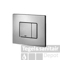 Grohe Skate Cosmopolitan Bedieningsplaat Dual Flush Horizontaal Rvs