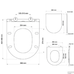 Toiletzitting Tiger Elvas Duroplast Softclose Wit -Zalig Baden Verkoopwinkel 250920646 sfeer 1