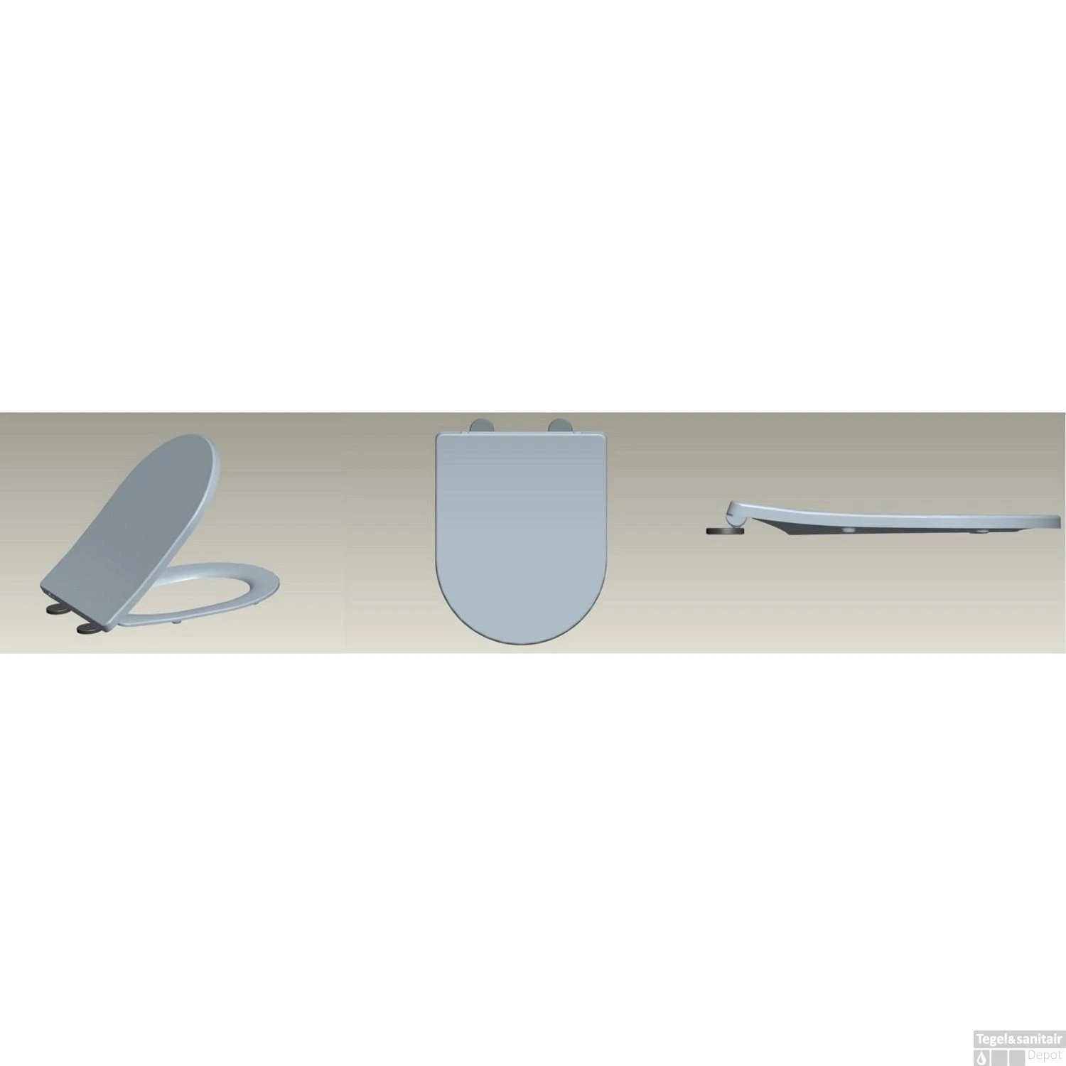 Toiletzitting Met Deksel Wiesbaden Vesta Shade Slim Met Soft Close Mat Zwart 4 Toiletzitting Met Deksel Wiesbaden Vesta Shade Slim Met Soft Close Mat Zwart - Afbeelding 4