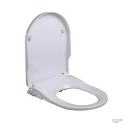 Douche WC Zitting Wiesbaden Flush Stroomloos Met Sproeier Wit