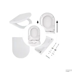 Wandcloset Pack BWS Burgos Verkort Rimless 49 Cm Wit (Incl. Zitting) -Zalig Baden Verkoopwinkel 33768 200858 sfeer