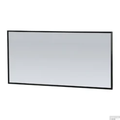 Spiegel Sanitop Silhouette 140x70x2.5 Cm Aluminium Zwart