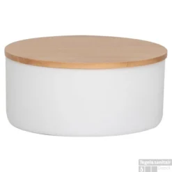 Spiegeldoosje Vrijstaand Sealskin Grace Wit -Zalig Baden Verkoopwinkel 361912710 sfeer 1