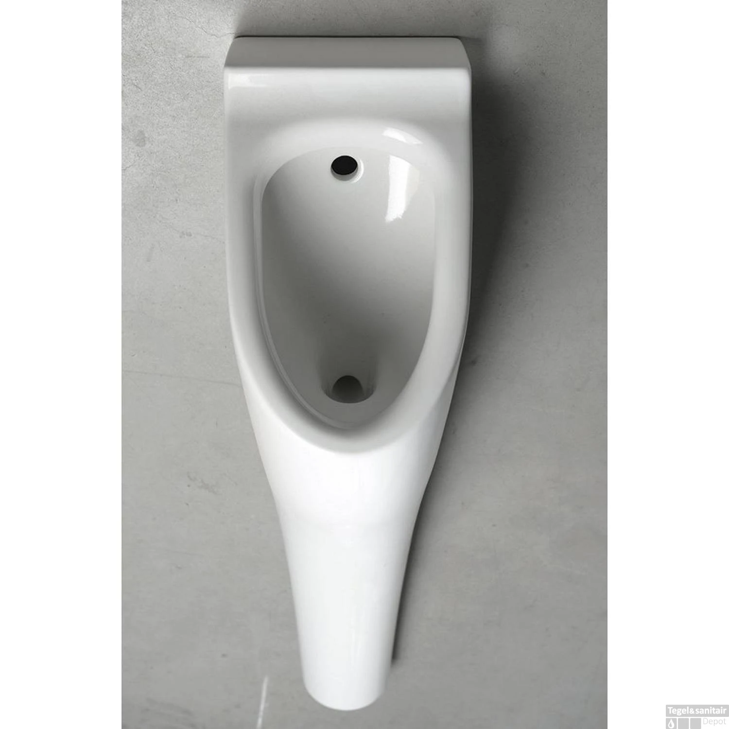 Urinoir Sapho Aquatech 21x92.5x30 Cm Inc Trap En Bevestigingen Keramiek Wit - Afbeelding 2