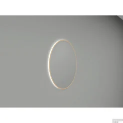 Ronde Spiegel Wiesbaden Novi Met LED, Dimbaar 60 Cm Geborsteld Messing