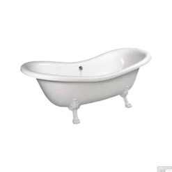 Vrijstaand Bad Sapho Charleston 188x80x71 Cm Wit Met Leeuwenpoten