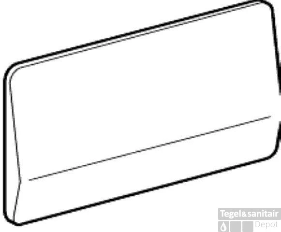 Geberit Bedieningsplaat Rvs Look 2 Geberit Bedieningsplaat Rvs Look - Afbeelding 2