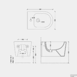 Bidet Salenzi Form Square Mat Zwart (exclusief Kraan) 5 Bidet Salenzi Form Square Mat Zwart (exclusief Kraan) -Zalig Baden Verkoopwinkel 3ad1mzw0 bidet salenzi form square mat zwart exclusief kraan tech