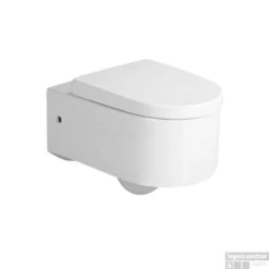 Wandcloset Best Design Rapid One-Pack 57x36,5x35,5 Cm Hoogglans Wit (inclusief Zitting)