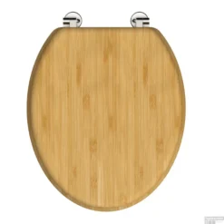 Toiletbril Schutte Lupos Natural Bamboo Bruin