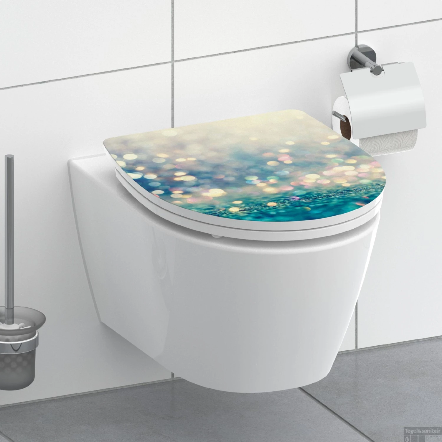 Toiletbril Schutte Lupos Softclose Magic Light 2 Toiletbril Schutte Lupos Softclose Magic Light - Afbeelding 2