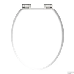 Toiletbril Schutte Lupos Softclose Houtkern Wit