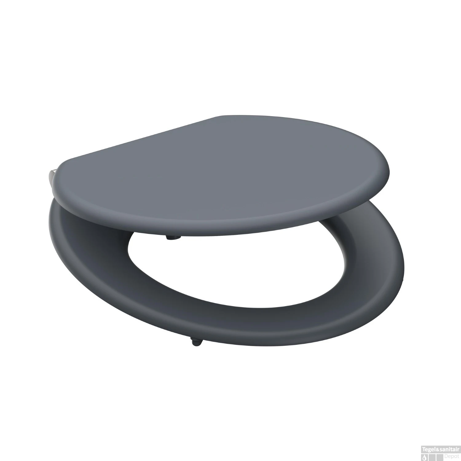 Toiletbril Schutte Lupos Softclose Grijs 2 Toiletbril Schutte Lupos Softclose Grijs - Afbeelding 2