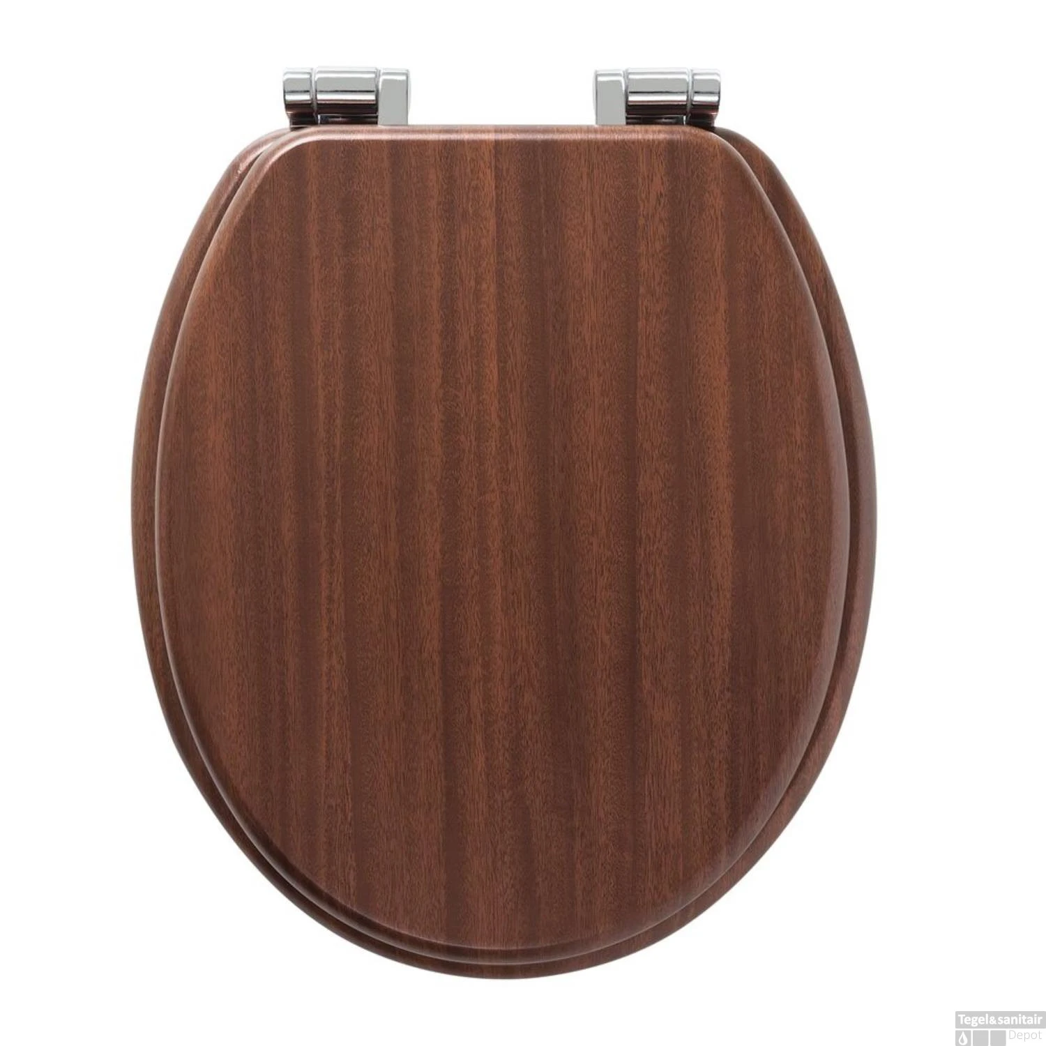 Toiletzitting Tiger Douglas Softclose Hout Walnoot 2 Toiletzitting Tiger Douglas Softclose Hout Walnoot - Afbeelding 2