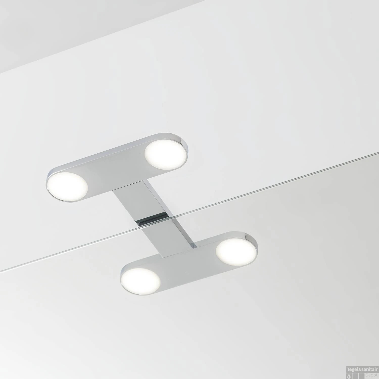 Spiegel Verlichting Tiger Yaro LED 4000K 17 Cm Chroom 2 Spiegel Verlichting Tiger Yaro LED 4000K 17 Cm Chroom - Afbeelding 2