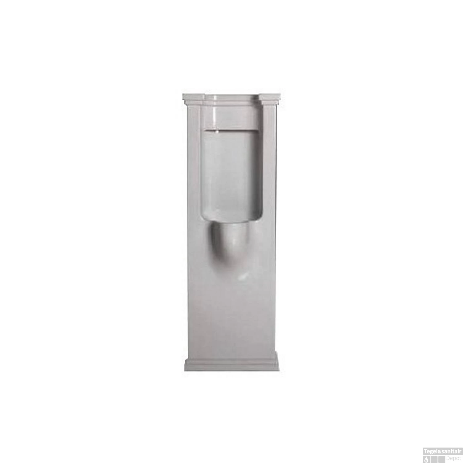 Staande Urinoir Sapho Waldorf 44x124.5x34 Cm Keramiek Wit