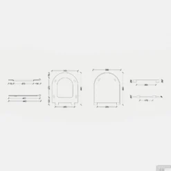 Toiletzitting Salenzi Form Slim Mat Donkerbruin -Zalig Baden Verkoopwinkel 4ad1mdbr0 toiletzitting salenzi form slim mat donkerbruin tech