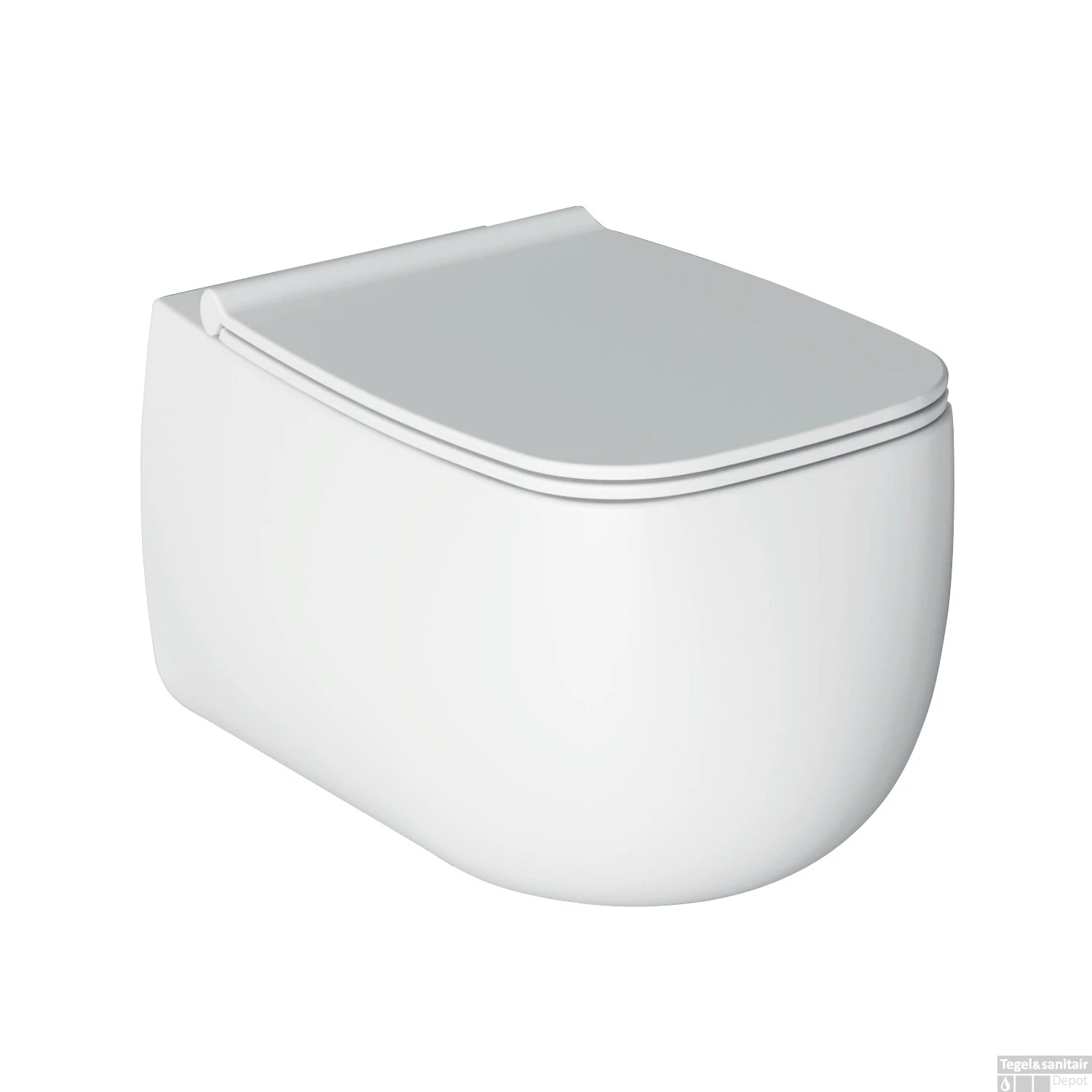 Toiletzitting Salenzi Nur Soft-Close Quick Release Glanzend Wit 2 Toiletzitting Salenzi Nur Soft-Close Quick Release Glanzend Wit - Afbeelding 2