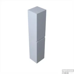 B&w-luxury Vedere Kast Hoog 35x33.5x172 Cm. Deur Links Wit