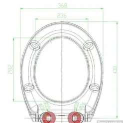 B&w-luxury Chic Closetzitting Met Softclosing En Quickrelease Wit -Zalig Baden Verkoopwinkel 58570