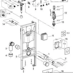 Grohe Rapid Sl Inbouwreservoir Met Skate Bedieningsplaat Chroom 11 Grohe Rapid Sl Inbouwreservoir Met Skate Bedieningsplaat Chroom -Zalig Baden Verkoopwinkel 59930