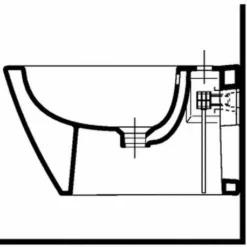 Duravit Starck 2 Wandbidet 37x54 Cm. Wondergliss Wit -Zalig Baden Verkoopwinkel 71501