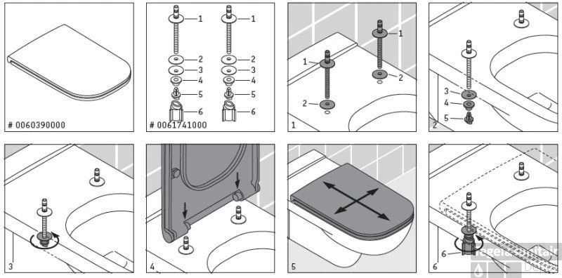 Duravit D-code Closetzitting Vital Met Deksel Softclosing Wit 2 Duravit D-code Closetzitting Vital Met Deksel Softclosing Wit - Afbeelding 2