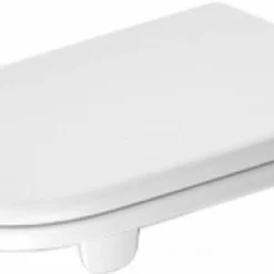 Duravit D-code Closetzitting Vital Met Deksel En Hoekbuffers Wit
