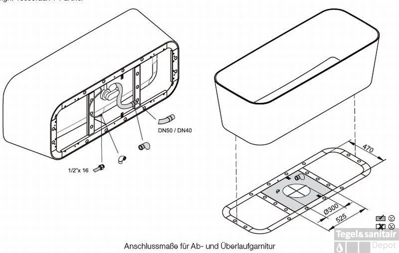 Bette Art Bad Vrijstaand 180 X 75 Cm. Met Badpanelen Wit 3 Bette Art Bad Vrijstaand 180 X 75 Cm. Met Badpanelen Wit - Afbeelding 3