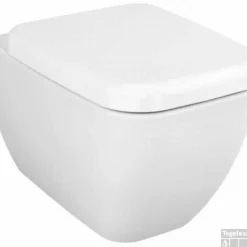 B&w-luxury Zarza Wandcloset Spoelrandloos M/closetzitting Softclose Wit