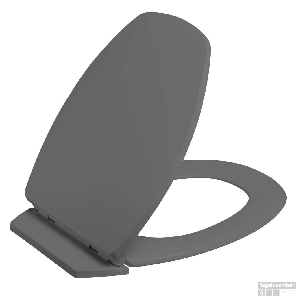 Wc-Zitting Allibert Baccara² Antraciet Grijs 1 Wc-Zitting Allibert Baccara² Antraciet Grijs