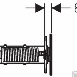 Geberit Omega70 Bedieningsplaat Voor Reservoir 12 Cm. Glas Umbra-aluminium 5 Geberit Omega70 Bedieningsplaat Voor Reservoir 12 Cm. Glas Umbra-aluminium -Zalig Baden Verkoopwinkel 82696 2