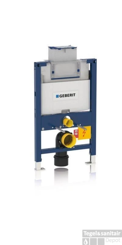 Geberit Duofix Omega Inbouwreservoir H82 Front/planchetbediening 1 Geberit Duofix Omega Inbouwreservoir H82 Front/planchetbediening