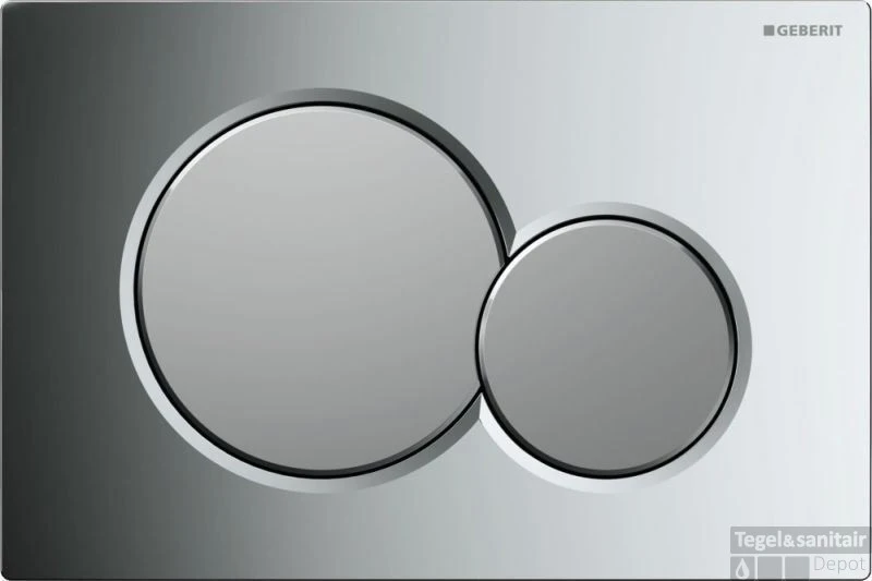 Geberit Sigma 01 Bedieningsplaat Frontbediening Chroom-mat Chroom 1 Geberit Sigma 01 Bedieningsplaat Frontbediening Chroom-mat Chroom