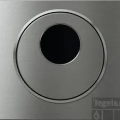 Geberit Sigma 10 Bedieningsplaat Infrarood Batterij Met Spoelstop Rvs Geborsteld