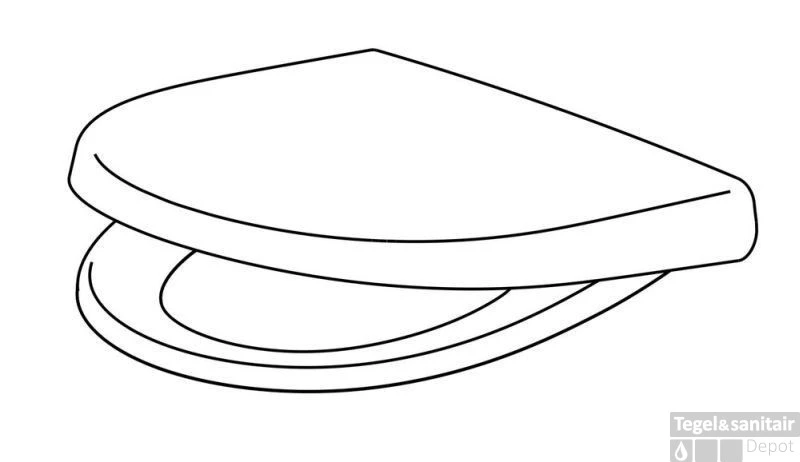 Pagette Kadett Closetzitting Met Softclose /kunststof Bevestiging Wit 2 Pagette Kadett Closetzitting Met Softclose /kunststof Bevestiging Wit - Afbeelding 2