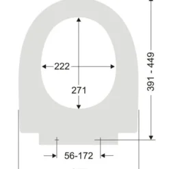 Pagette Kadett Closetzitting Met Softclose /kunststof Bevestiging Wit 5 Pagette Kadett Closetzitting Met Softclose /kunststof Bevestiging Wit -Zalig Baden Verkoopwinkel 82898 2