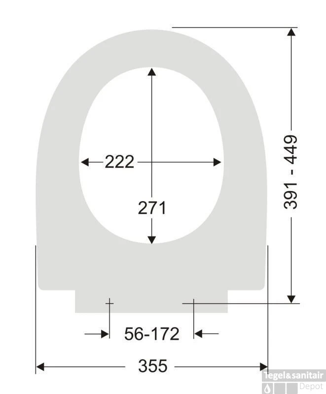 Pagette Kadett Closetzitting Met Softclose /kunststof Bevestiging Wit 3 Pagette Kadett Closetzitting Met Softclose /kunststof Bevestiging Wit - Afbeelding 3