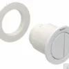 Geberit Type 01 2-knops Pneumatische Meubeldrukker Wit