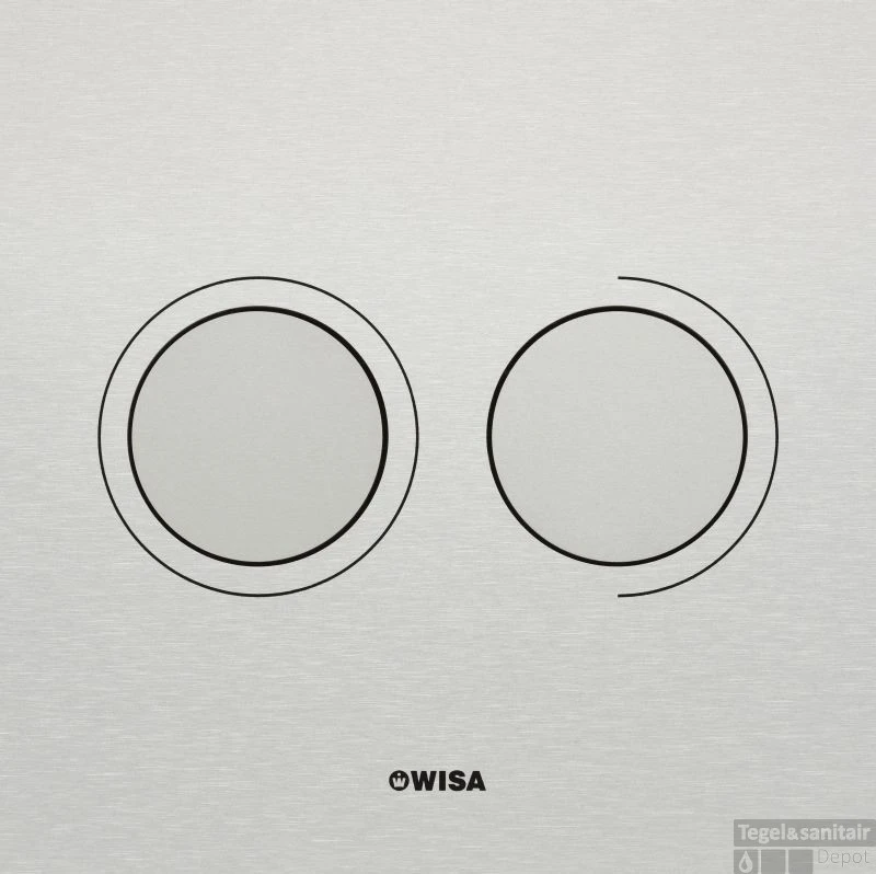 Wisa Luga Luga Aluminium Bedieningsplaat Dualflush Naturel 1 Wisa Luga Luga Aluminium Bedieningsplaat Dualflush Naturel