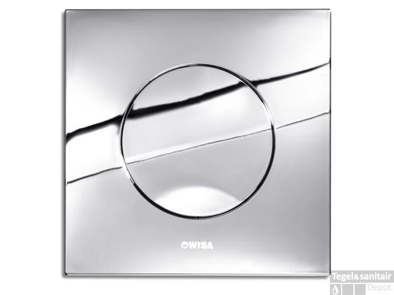 Wisa Maro Afdekplaat Met Spoelonderbreking Chroom 1 Wisa Maro Afdekplaat Met Spoelonderbreking Chroom